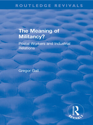 cover image of The Meaning of Militancy?
